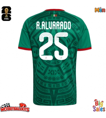 Mexico Roberto Alvarado #25 Replica Home Stadium Shirt World Cup 2026 Short Sleeve